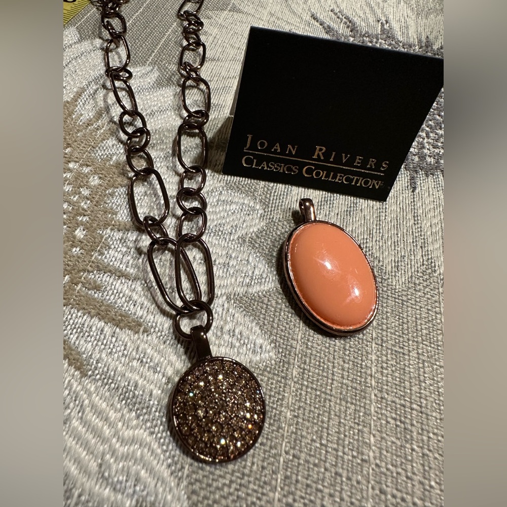 Joan Rivers pendant necklace